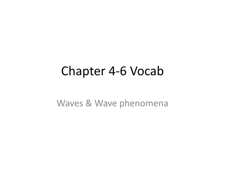 chapter 4 6 vocab n.