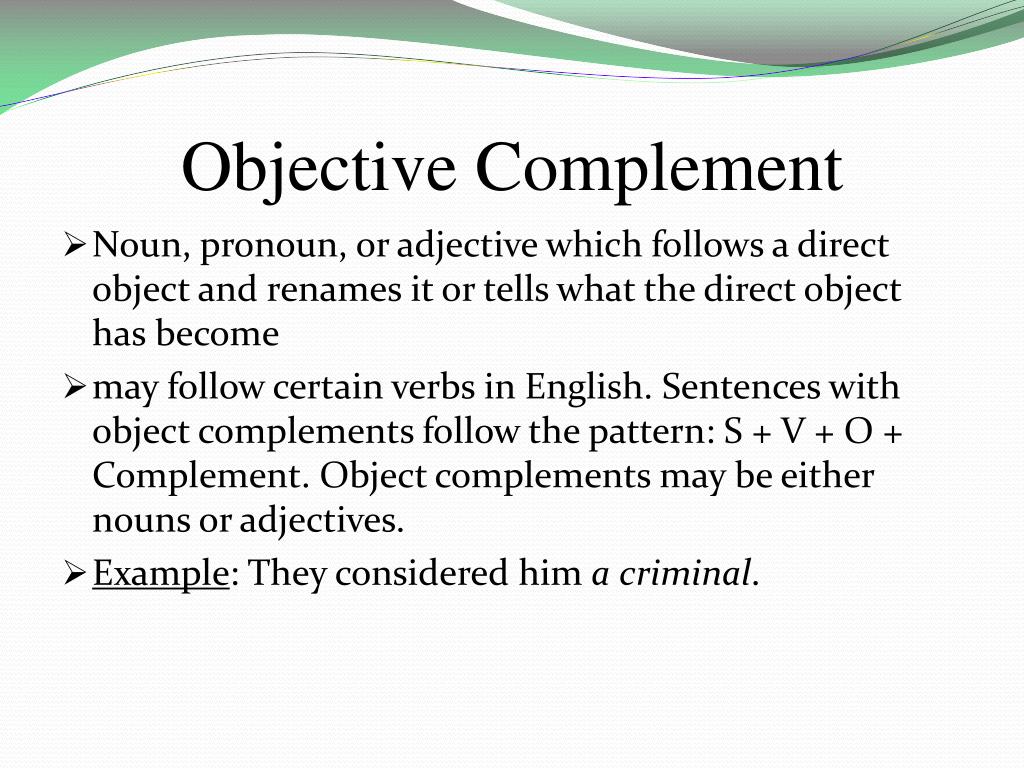 Examples Of Noun Clause As Object Complement 8 Grammar Noun Clauses Subjects Objects And 