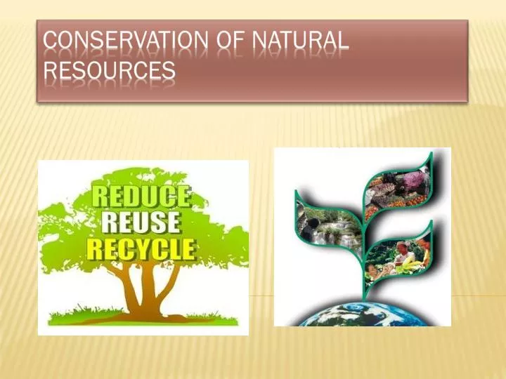 presentation on importance of natural resources