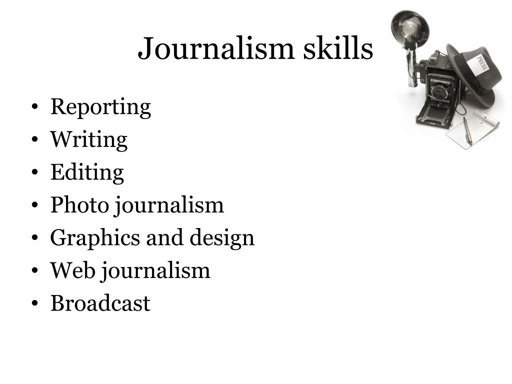 presentation skills for journalism