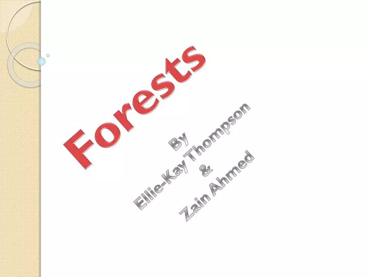 Ppt Forests Powerpoint Presentation Free Download Id 2558776