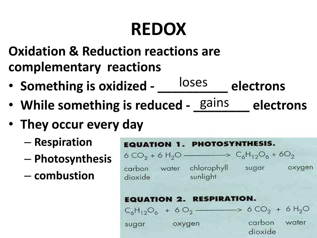 PPT - Topic: Intro to Redox: Assigning Oxidation Number PowerPoint