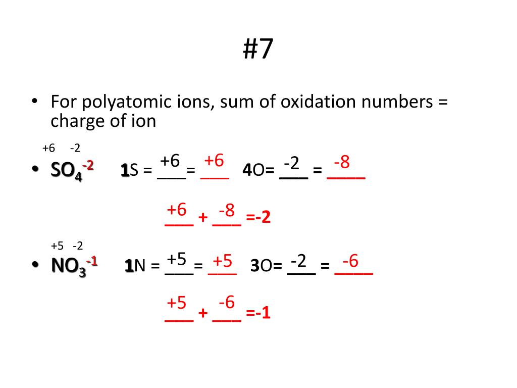 assigning oxidation numbers assigning oxidation numbers