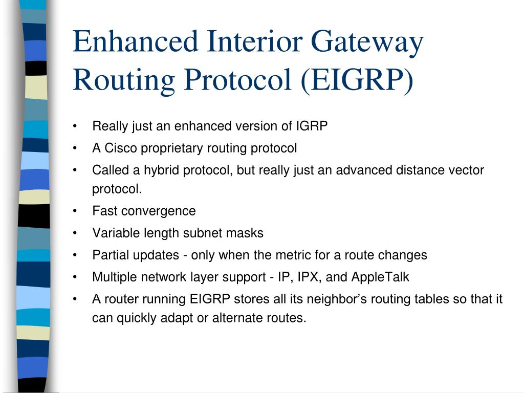 Ppt Routing Protocols Part Iii Powerpoint Presentation