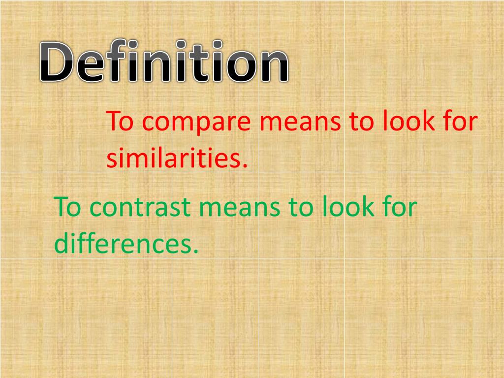 Comparisons Meaning comparisons-meaning
