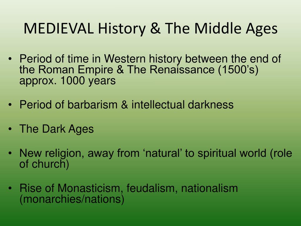 PPT - Social Studies 9 –Unit 2 CHANGE – The Middle Ages circa 400 BCE ...