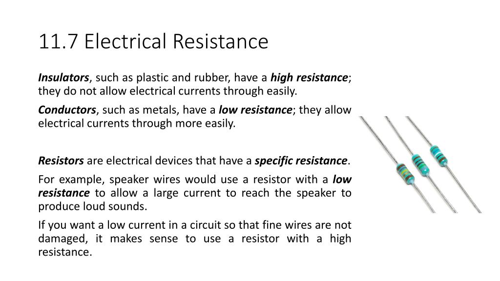 Electrical Resistance