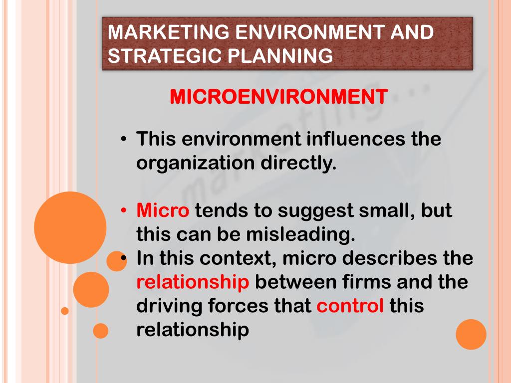 Which Of The Following Is Part Of The Microenvironment Of A Firm's Marketing Environment? Which Of The Following Is Part Of The Microenvironment Of A Firm's