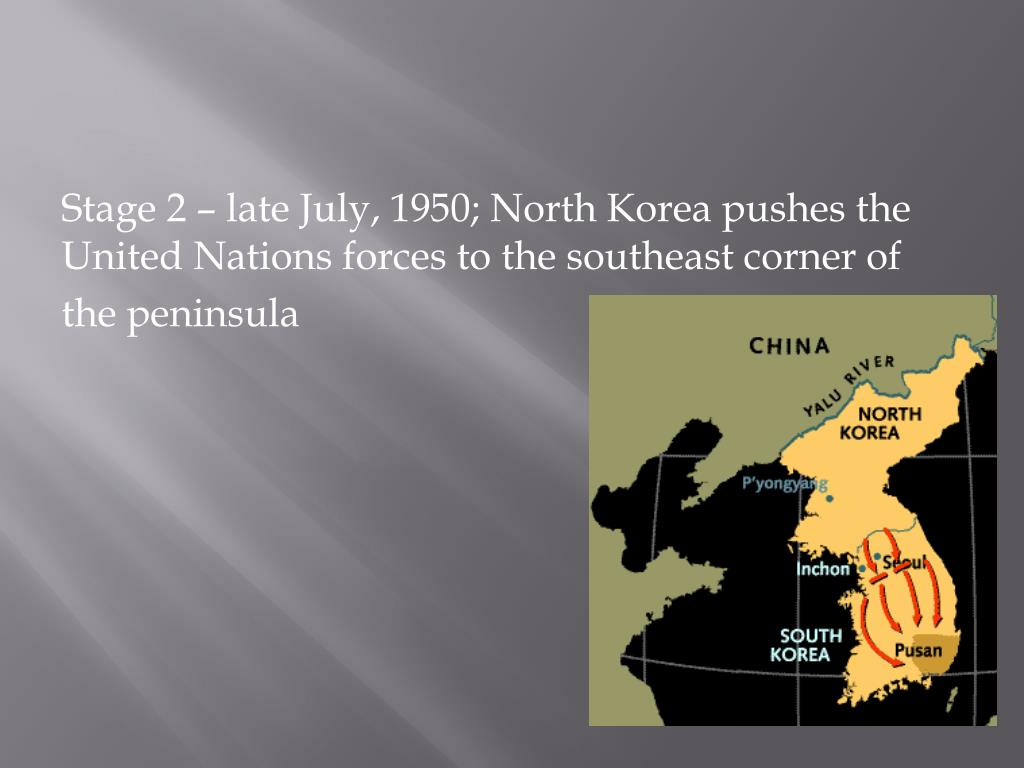 PPT - China felt threatened and invaded Korea to join the North Koreans ...