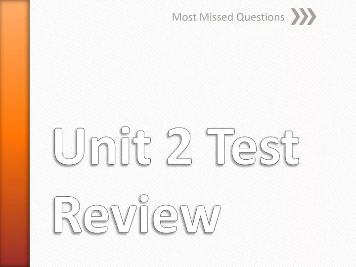 unit 2 test unit 2 test