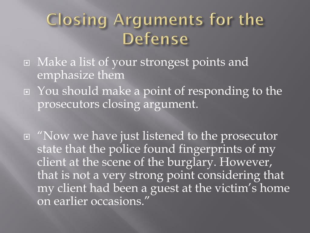 PPT - Opening Statements PowerPoint Presentation, free download