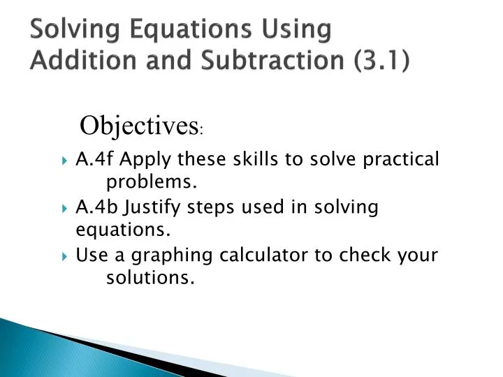 ppt-solving-equations-using-addition-and-subtraction-3-1-powerpoint-presentation-id-2565576