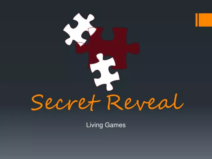 secret reveal n.