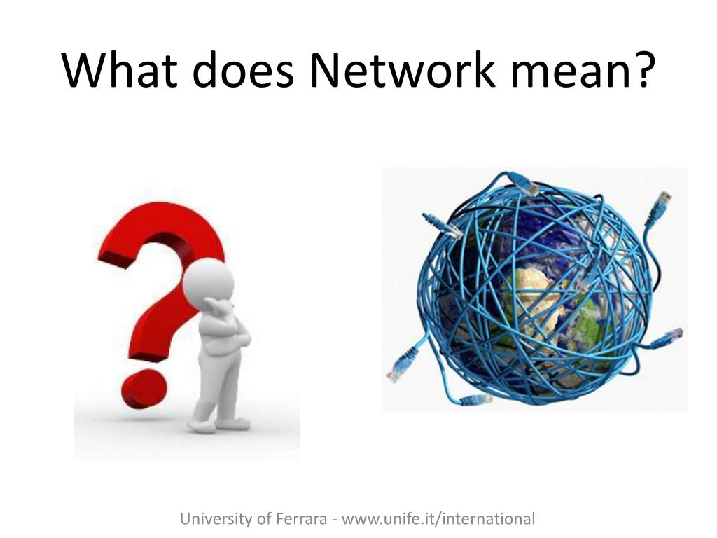 Non networked
