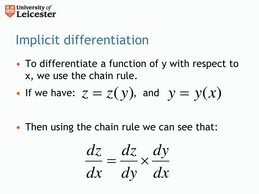 PPT Implicit Differentiation PowerPoint Presentation Free Download PPT Implicit Differentiation PowerPoint Presentation Free Download