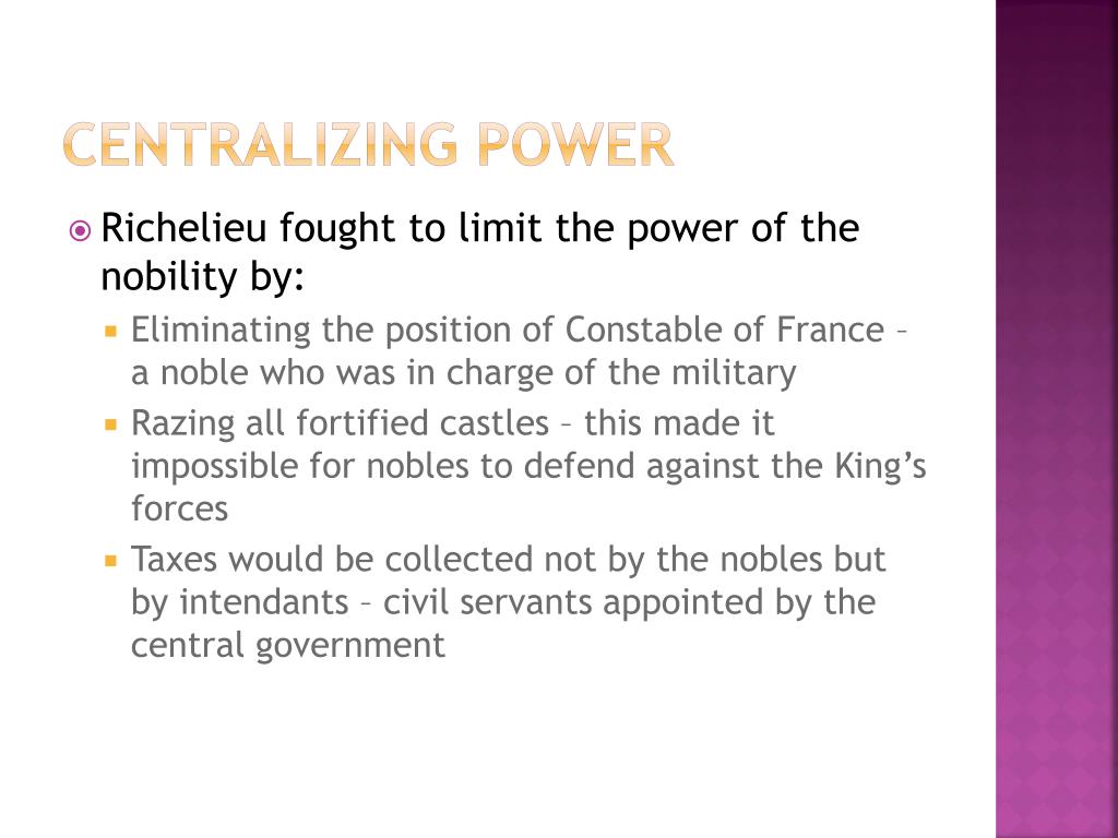 PPT - FRENCH POLITICS: Cardinal Richelieu PowerPoint Presentation, free ...