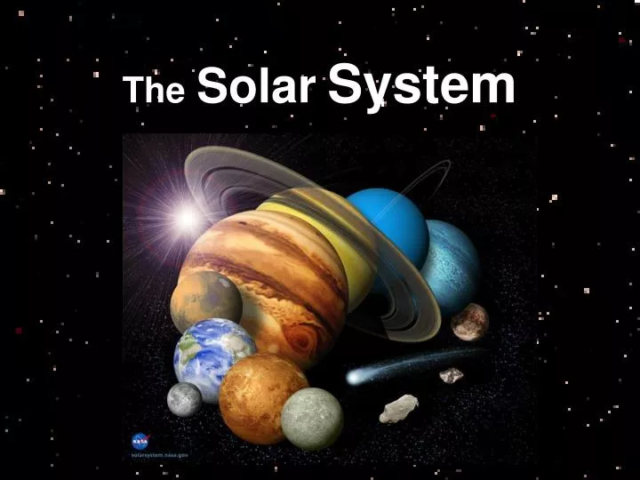 a presentation on solar system