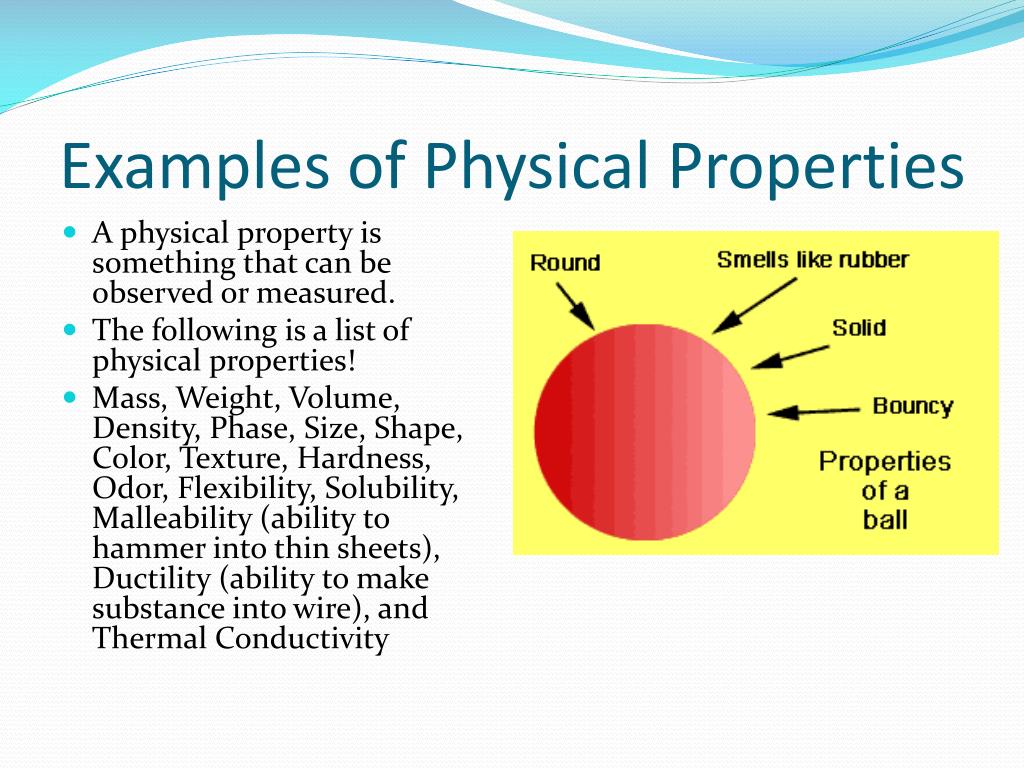 What's A Physical Property