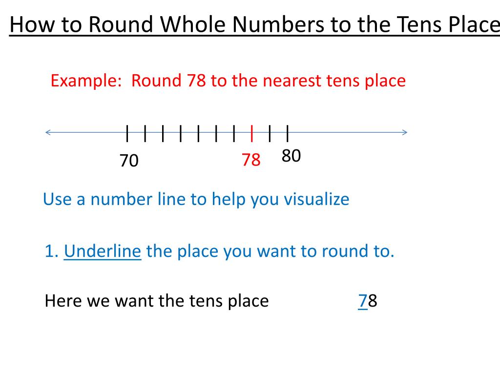 Rounding To The Nearest Whole Number. - ppt download