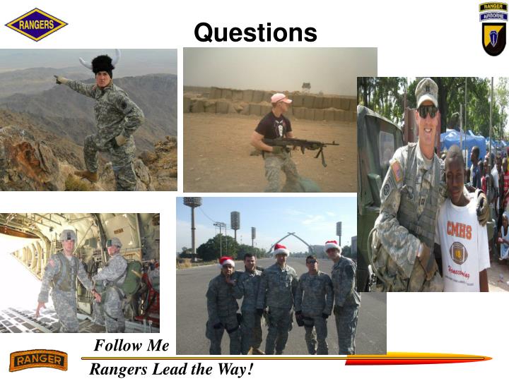 PPT - U.S. Army Ranger School PowerPoint Presentation - ID:2572088