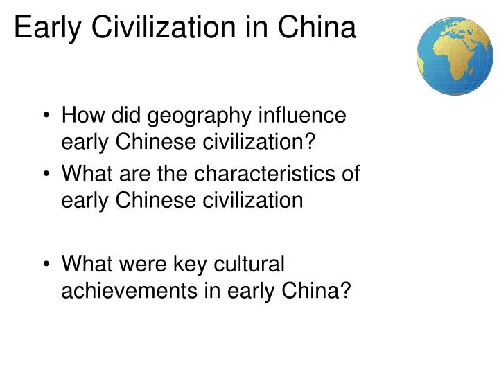 how did geography affect early civilizations