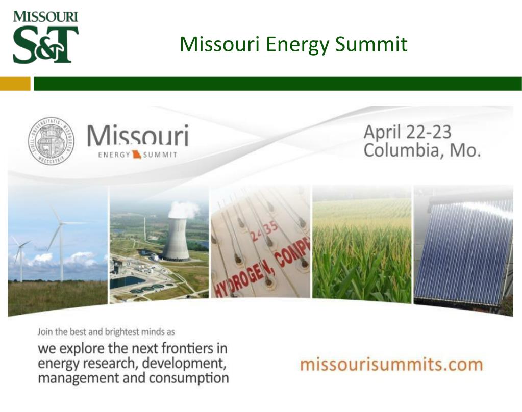 PPT Missouri S&T The State’s lean, mean economic machine PowerPoint