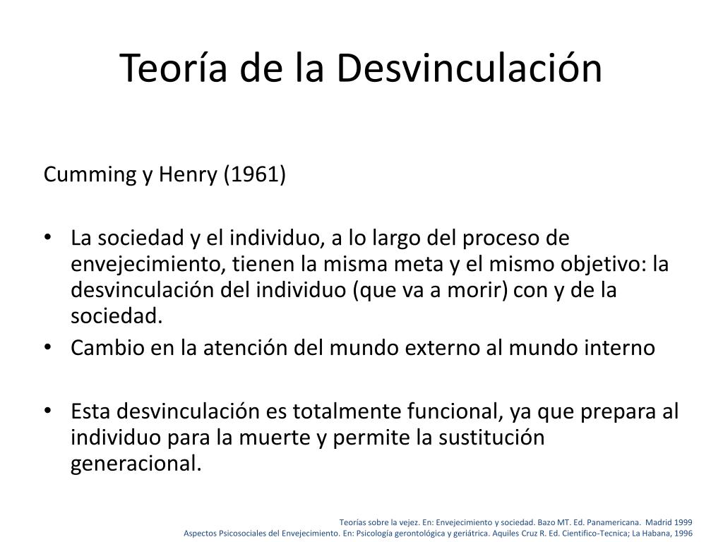PPT - Psicología del adulto mayor (Teorías biológicas, psicológicas y
