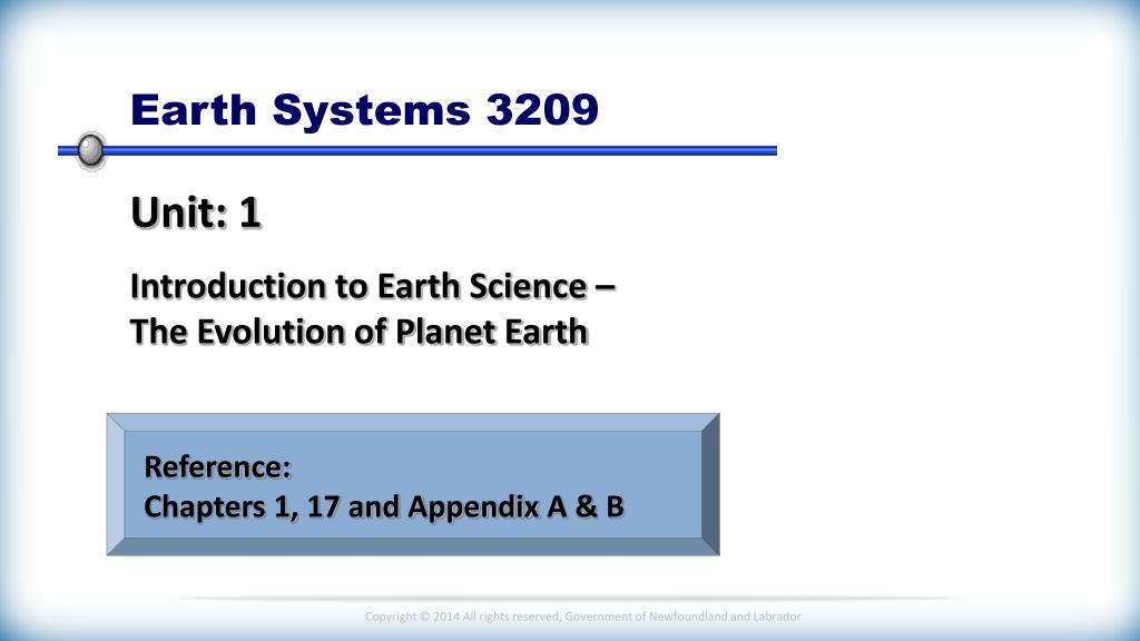 PPT - Earth Systems 3209 PowerPoint Presentation, free download - ID ...