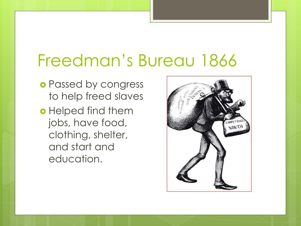 PPT - Aim: How will we rebuild the South’s ruined economy and promise ...
