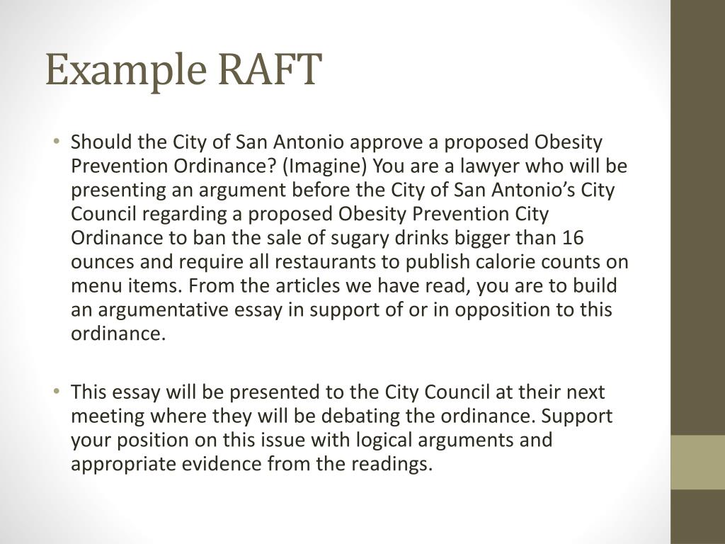 Persuasive Raft PPT - Shooting for the StAArs : Launching Persuasive and Expository ...