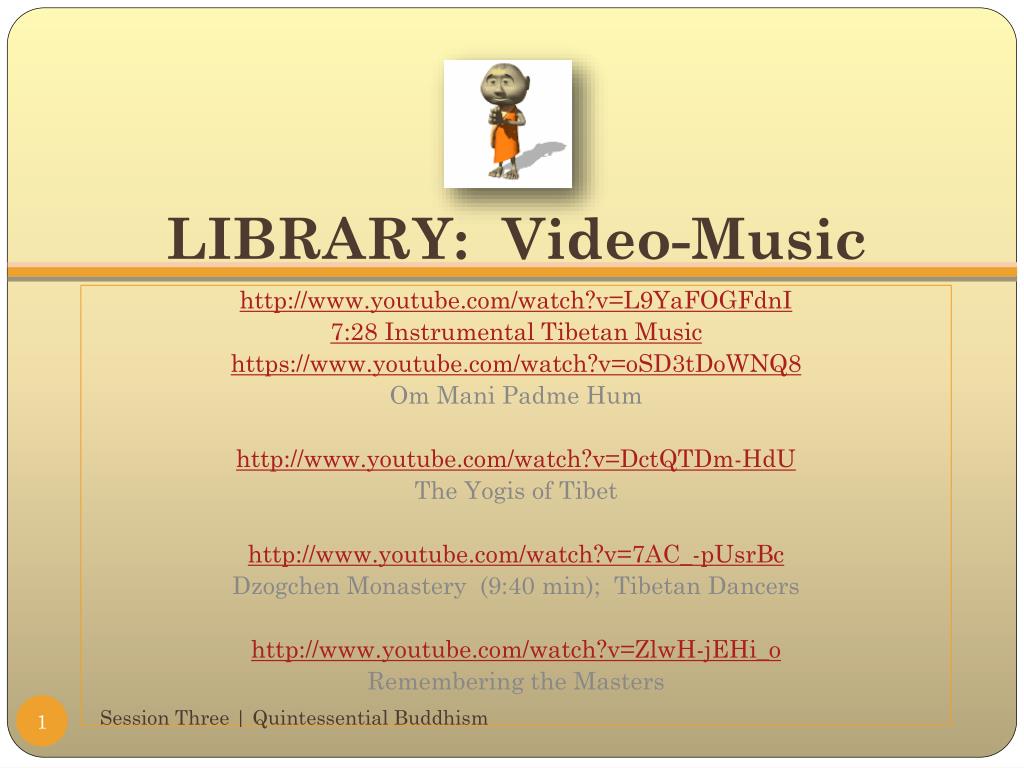 PPT - LIBRARY: Video-Music PowerPoint Presentation, free download -  ID:2576531