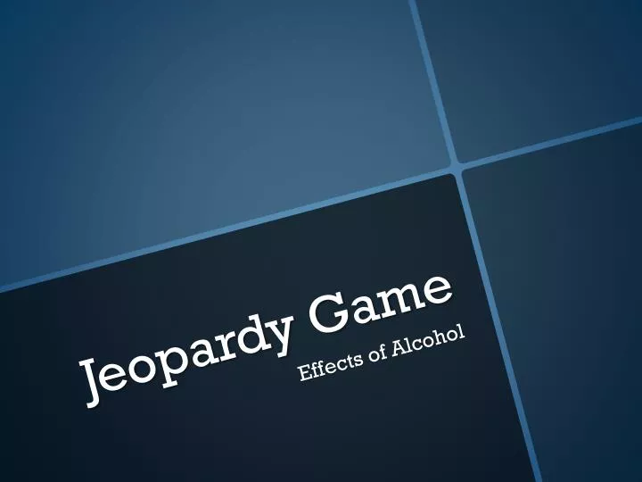 PPT Jeopardy Game PowerPoint Presentation ID 2577682