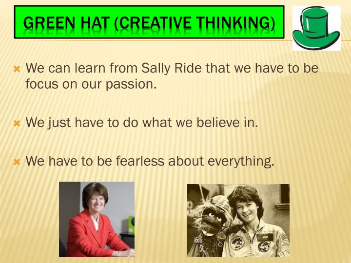 ppt - six thinking hats of my explorer sally ride powerpoint ppt - six thinking hats of my explorer sally ride powerpoint, Presentation templates