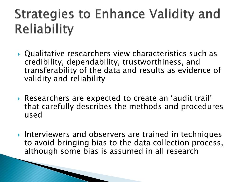 ensuring validity and reliability in quantitative research ensuring validity and reliability in quantitative research