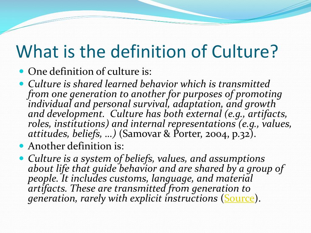 cultural representations definition