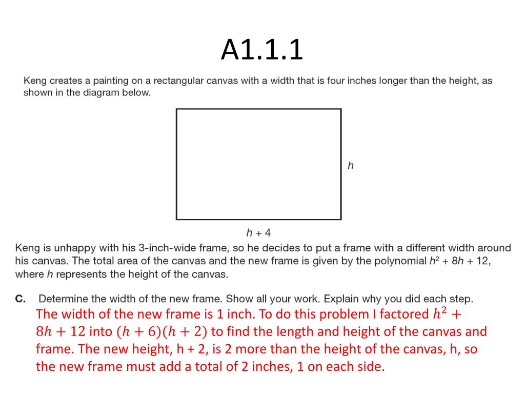 PPT Algebra I Keystone Exam Sample Questions PowerPoint Presentation