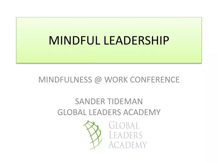 ppt mindful leadership powerpoint presentation id 2579260 leadership presentation
