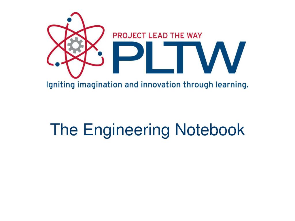PPT The Engineering Notebook PowerPoint Presentation, free download