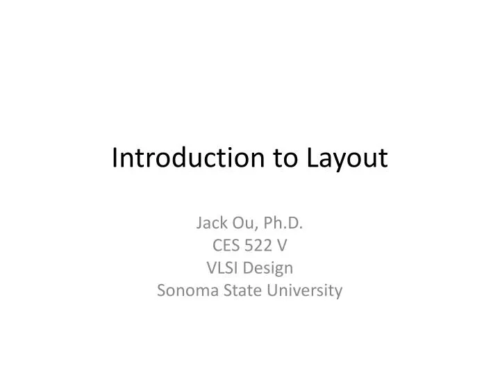 PPT - Introduction to Layout PowerPoint Presentation, free download ...