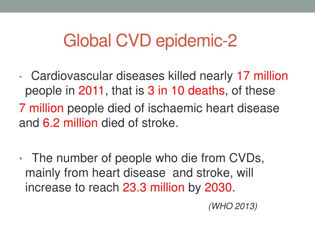 PPT - Epidemiology a nd Prevention of Cardiovascular Diseases ...