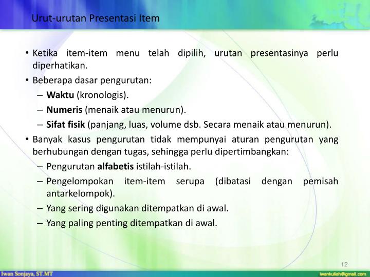 PPT - Menu, Form, dan Kotak Dialog PowerPoint Presentation 