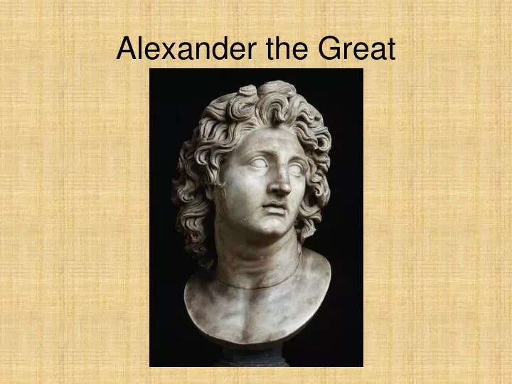 powerpoint presentation on alexander the great
