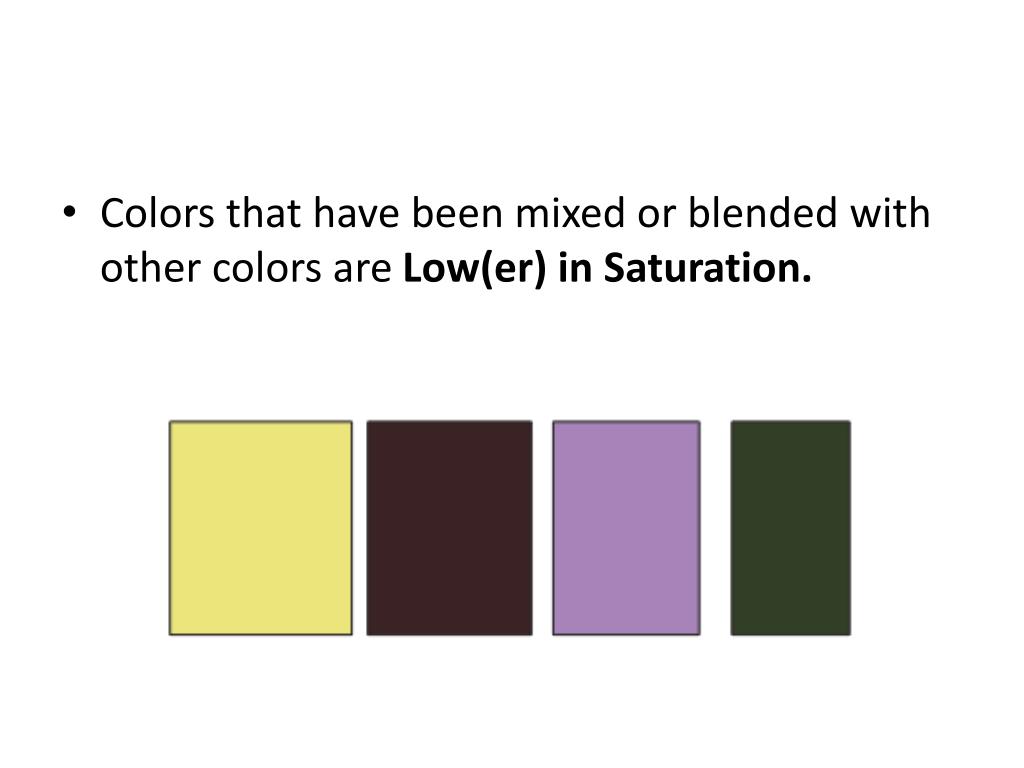 What Does Intensity Mean When It Comes To Color The Meaning Of Color