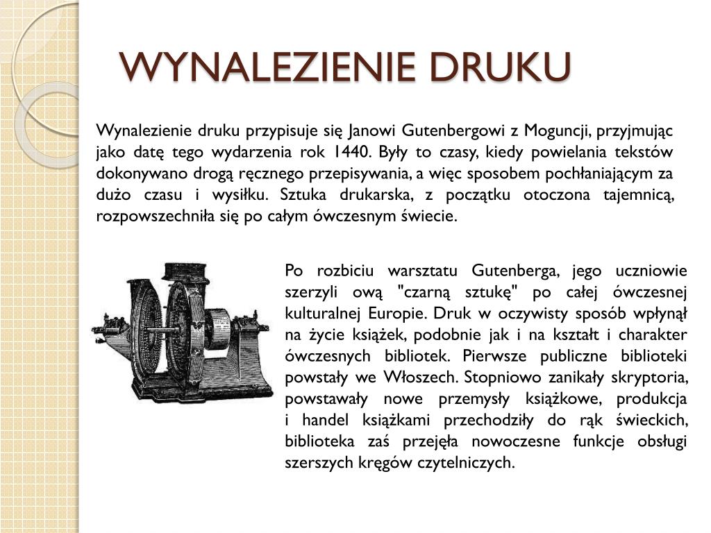 Omów Korzyści Jakie Przyniosło Ludzkości Wynalezienie Pisma PPT - HISTORIA PISMA PowerPoint Presentation, free download - ID:2581366