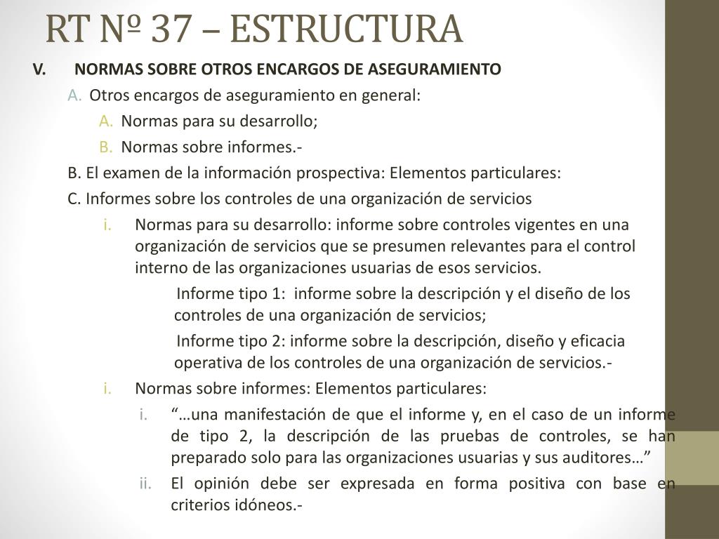 PPT - Introducción a la RT Nº 37 Casos de Aplicación Práctica ...