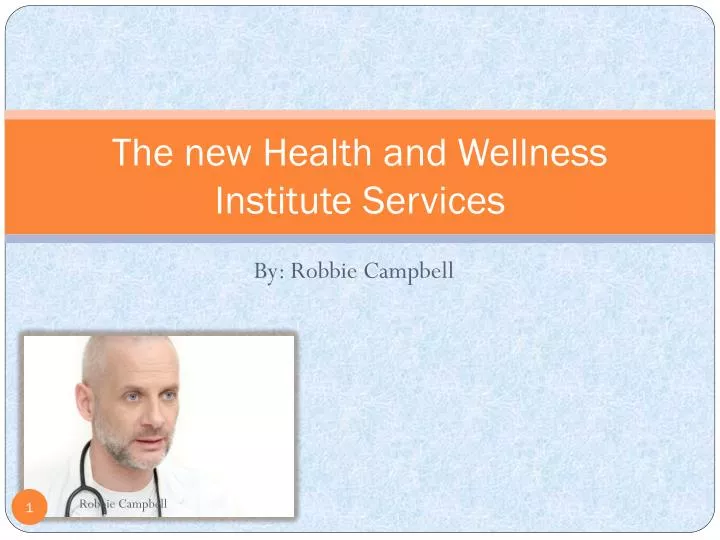 the new health and wellness institute services n.