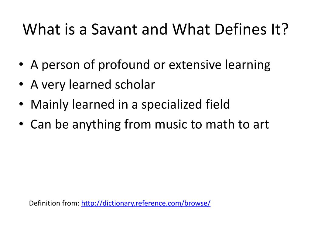 PPT Savants, Geniuses, and ‘Mutants’ PowerPoint Presentation, free