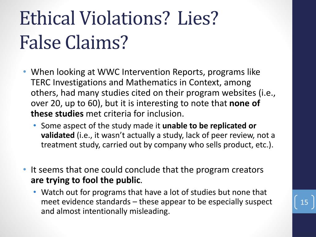 examples of ethical violations in research