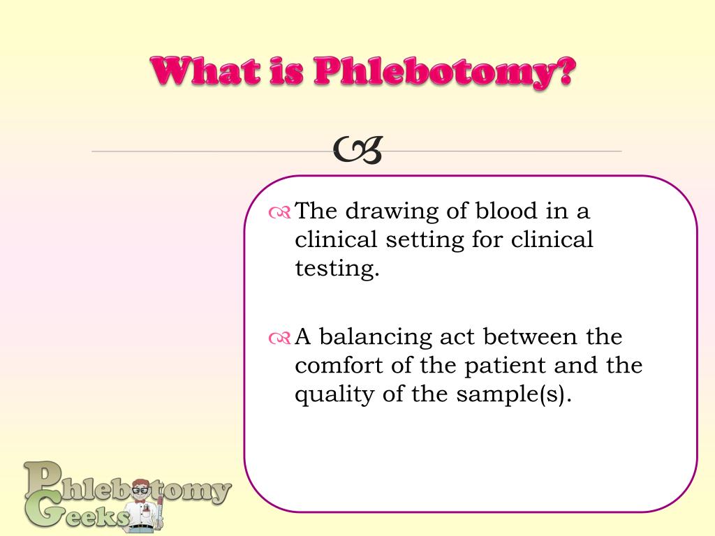 phlebotomy training powerpoint presentation