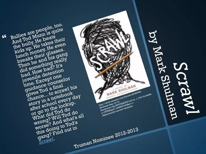 scrawl by mark shulman scrawl by mark shulman